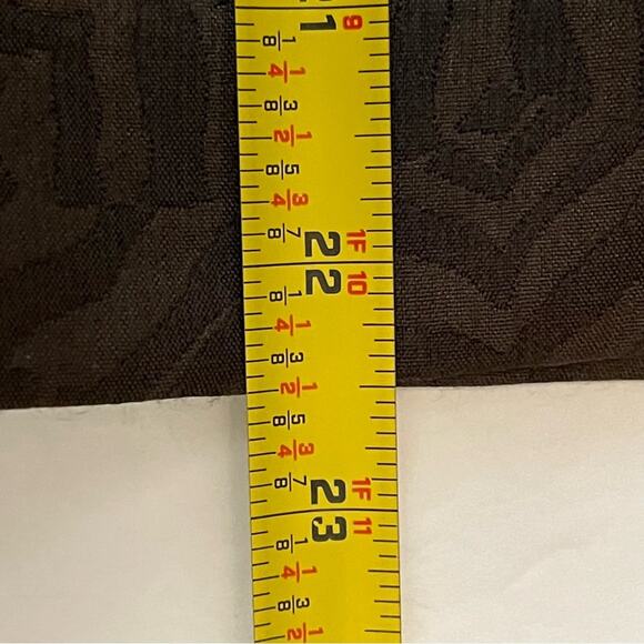 Ann Taylor Brown Textured Print Office To Date Night Pencil Skirt NWOT Size 6 - Picture 12 of 12